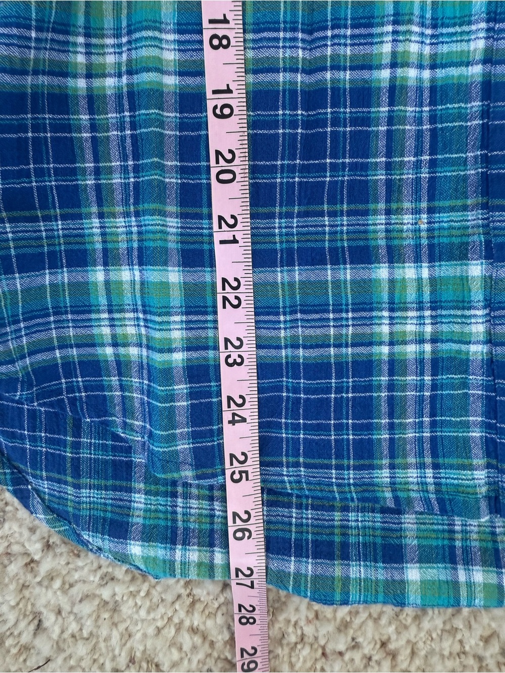 Sundance Women’s Plaid Pearl Snap Shirt 100% Cotton Long Sleeve Western - Picture 8 of 9